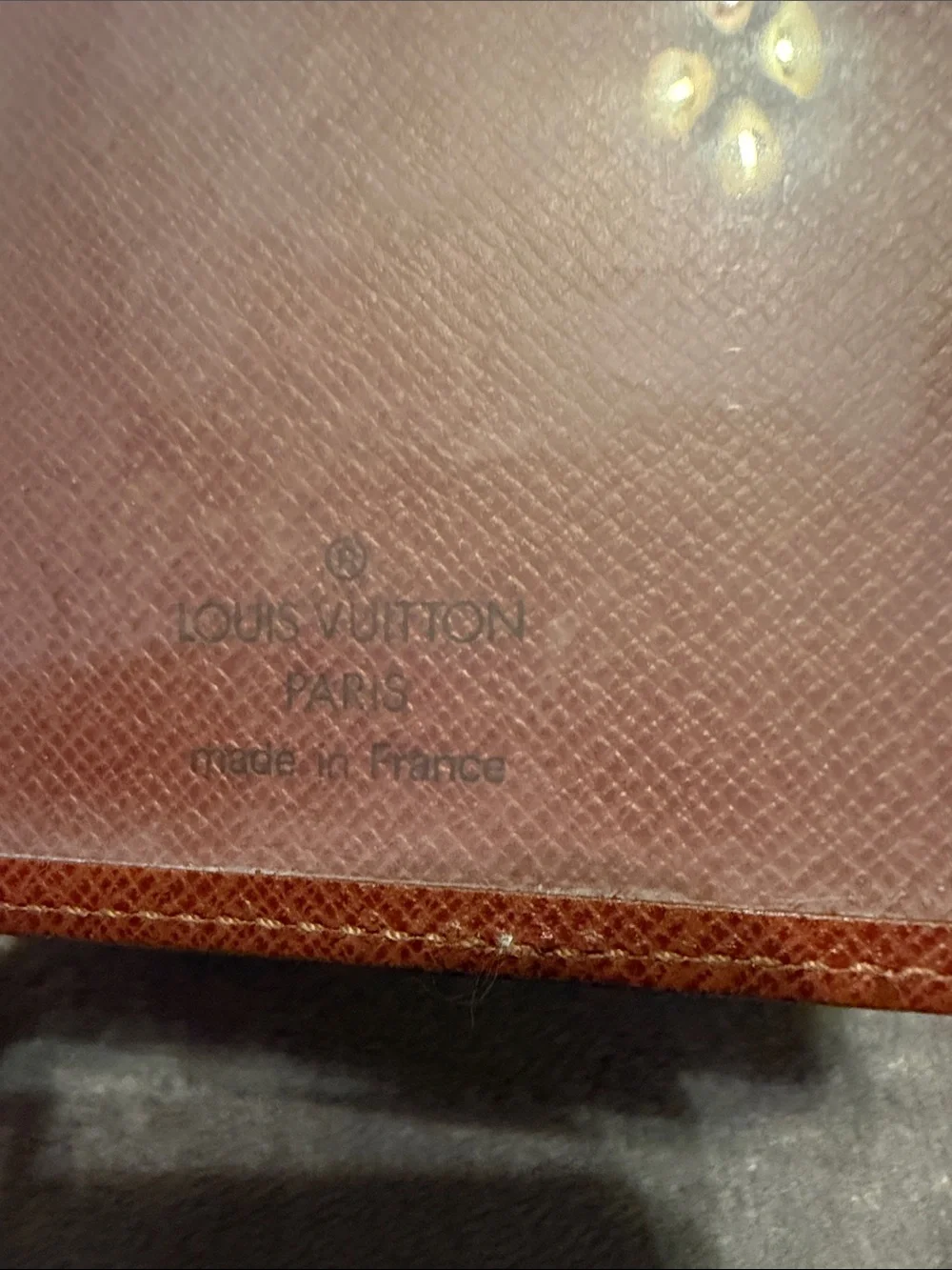 Vintage Louis Vuitton tiaga leather card holder
